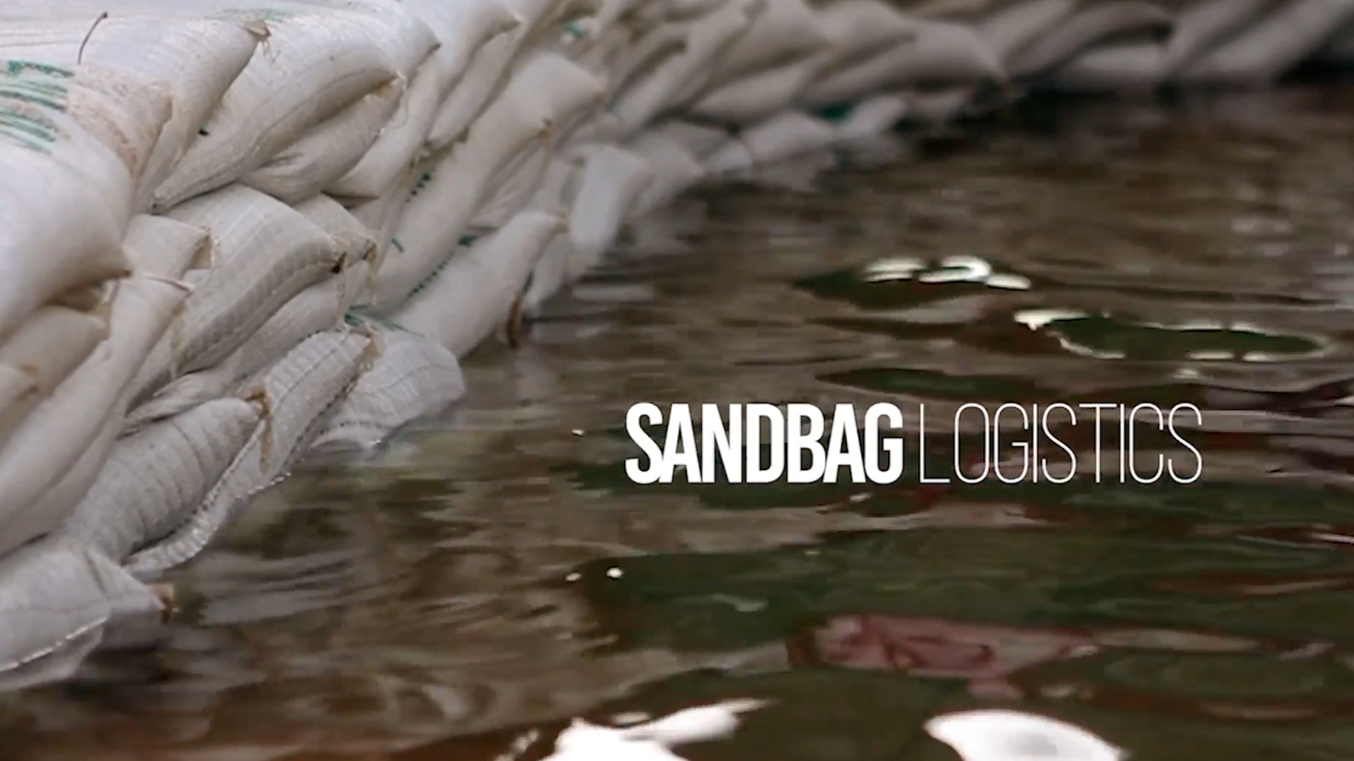 sandbag logistics homepage hero image